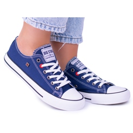 Big Star Women's Navy Blue Sneakers T274021 1
