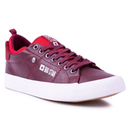 Big Star Men's Burgundy Sneakers BB174011 red 1 Big Star Men's Burgundy Sneakers BB174011 red 1