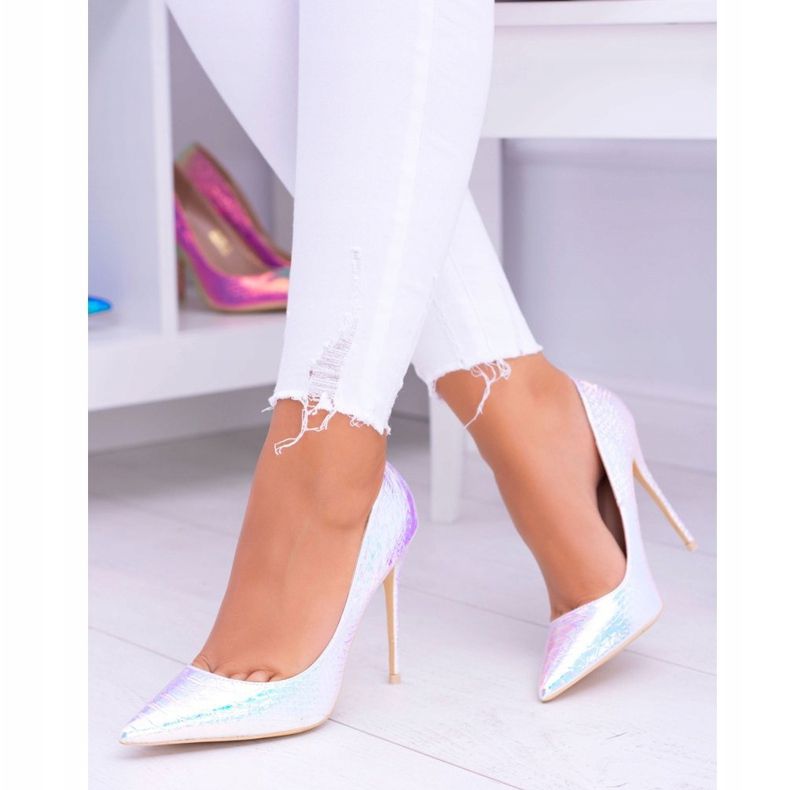 Women's high heels Lu Boo Spitz Pink Gasoline Glam multicolored 1