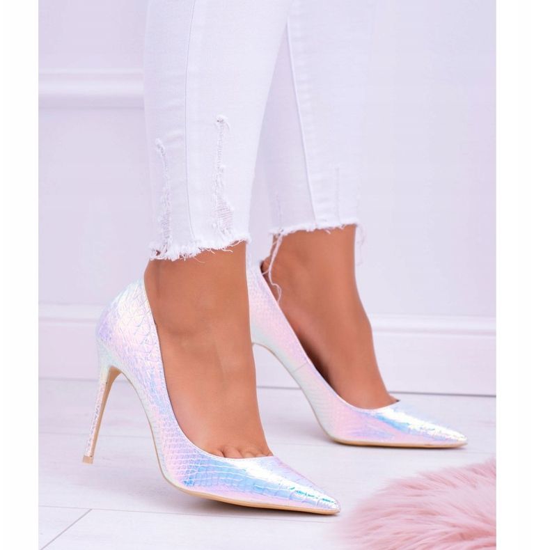 Women's high heels Lu Boo Spitz Pink Gasoline Glam multicolored 2