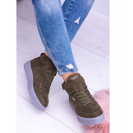 Big Star Sneakers Khaki BB274648 2 Big Star Sneakers Khaki BB274648 2