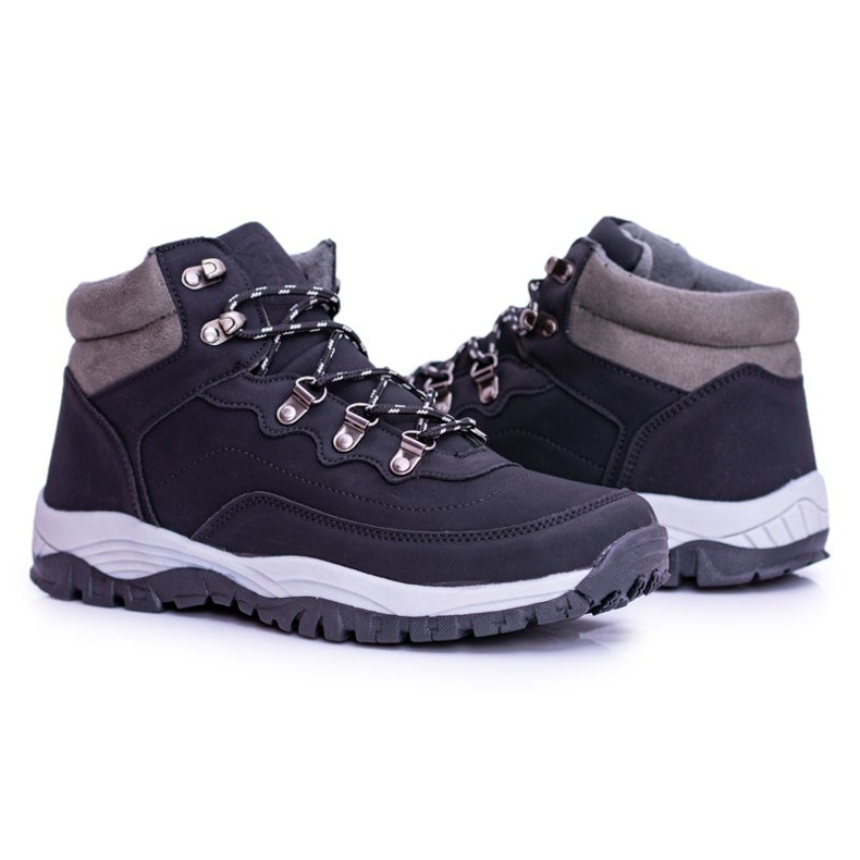 Warm Men's Black Smith's Duran Trekking Shoes 2