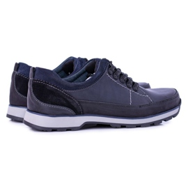 KOMODO Men's Brogues Navy Blue Outdoor Ivar2 1