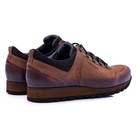 Men's Trekking Brown Shoes Nikopol 1685 2