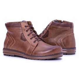 Polbut Men's Brown Warm Boots Verno 1