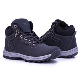 Ax Boxing Black Men's Intenso Trekking Shoes with Fleece 1