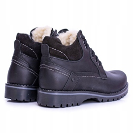 Men's and Youth Black Boots Warmed With Fleece Komodo 885 1