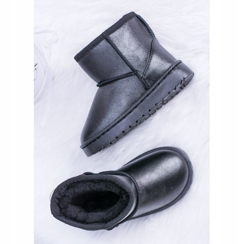 FRROCK Warm Black Scooby Children's Snow Boots 1 FRROCK Warm Black Scooby Children's Snow Boots 1