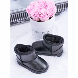 FRROCK Warm Black Scooby Children's Snow Boots 2