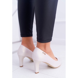 Women's pumps Sergio Leone Beige Pearl Orsola 2