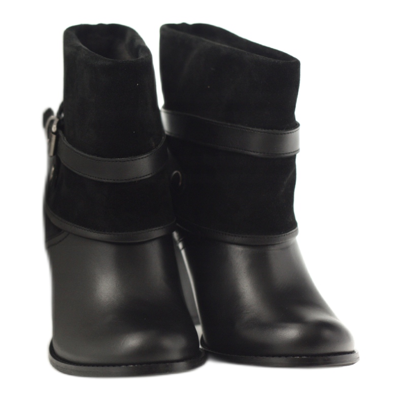Black classic women's winter boots Edeo 1754 4 Black classic women's winter boots Edeo 1754 4