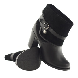 Black classic women's winter boots Edeo 1754 3 Black classic women's winter boots Edeo 1754 3