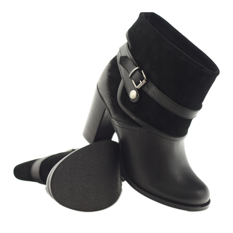 Black classic women's winter boots Edeo 1754 3 Black classic women's winter boots Edeo 1754 3