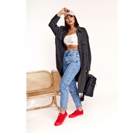Women's Sneakers Big Star Red AA274007 2