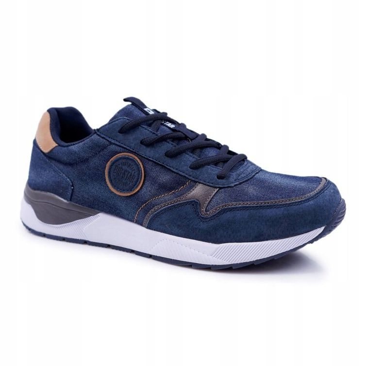 Men's Sport Shoes Big Star Navy Blue DD174312 1 Men's Sport Shoes Big Star Navy Blue DD174312 1
