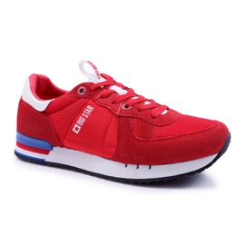 Men's Sport Shoes Big Star Suede Leather Red DD174322 2