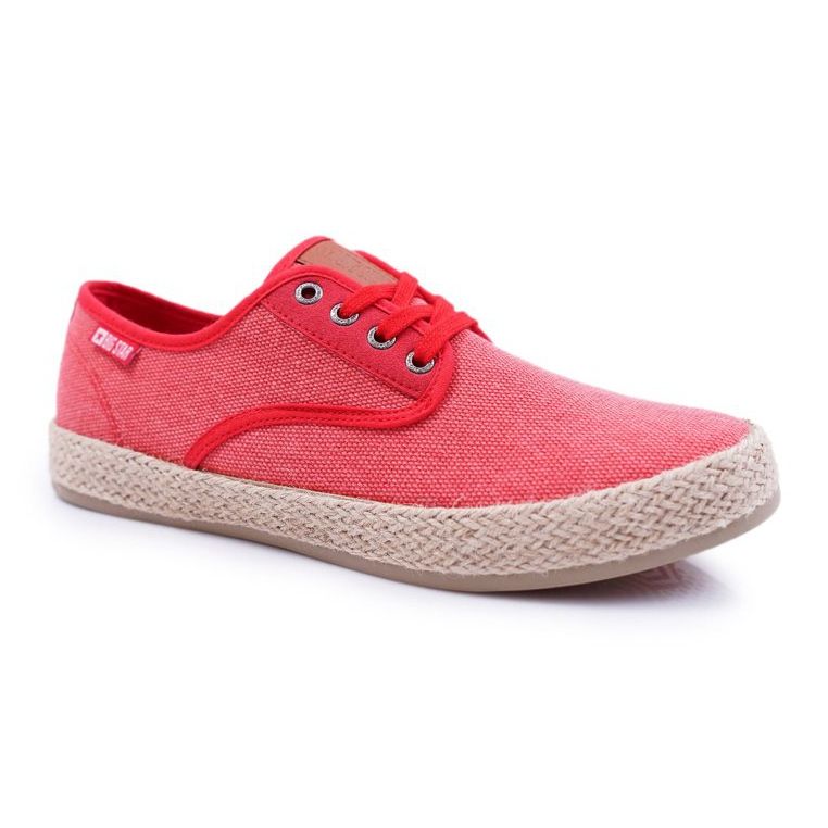 Men's Sneakers Espadrilles Big Star Red AA174173 1