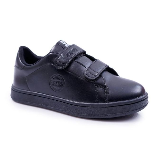 Children's Sneakers Big Star With Velcro Black DD374028 2 Children's Sneakers Big Star With Velcro Black DD374028 2