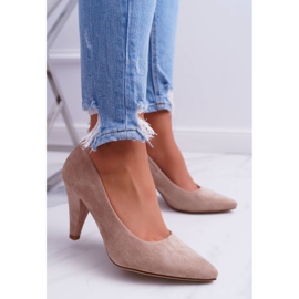 Women's Pumps Sergio Leone PB139 Beige Felice 2