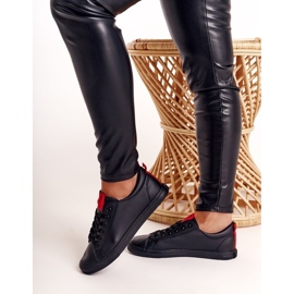 Women's Sneakers Big Star With A Belt Black DD274687 1