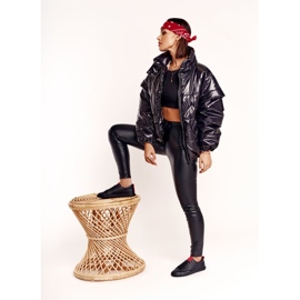 Women's Sneakers Big Star With A Belt Black DD274687 2