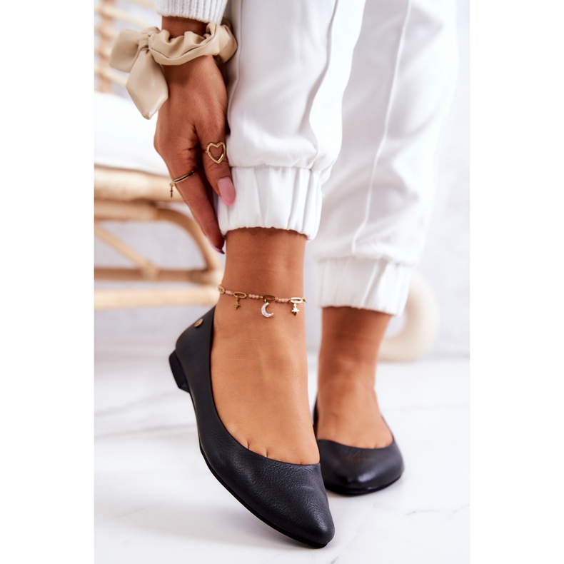 Maciejka Leather Black Women's Ballerinas 04100 2 Maciejka Leather Black Women's Ballerinas 04100 2