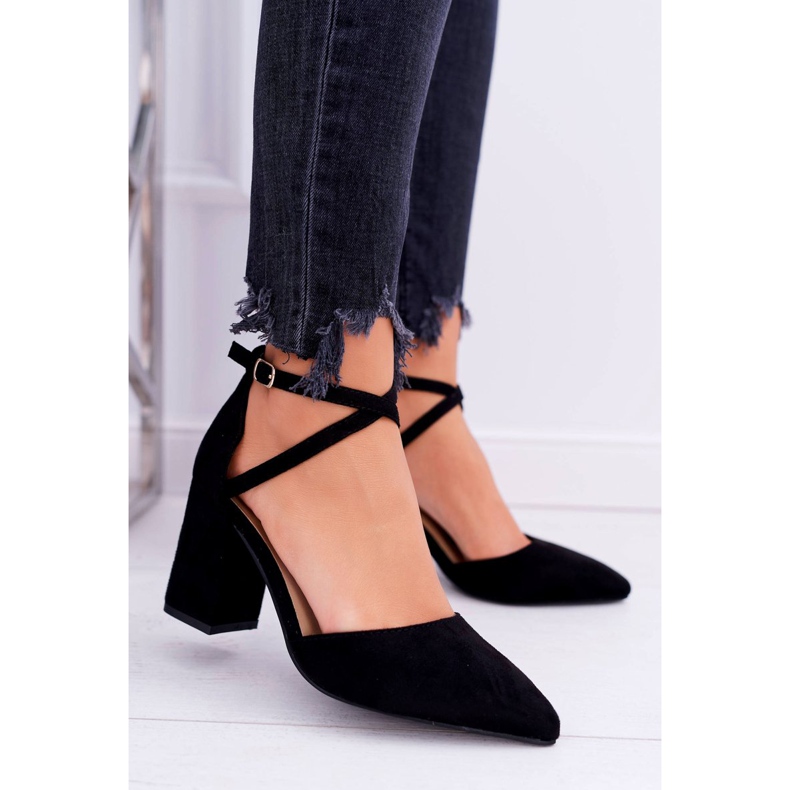 PS1 Women's Pumps On A Heel In Spitz Black Cosmo 1