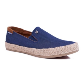 Men's Sneakers Espadrilles Big Star Navy Blue DD174246 1