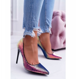 PS1 Women's Stilettos Iridescent with sequins CrazyStuff black 1