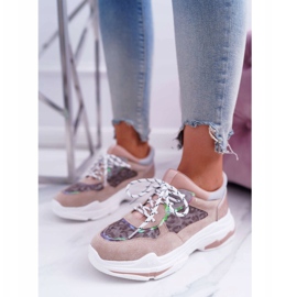 FC1 Women's Sport Shoes High Sole Pink Cabana 2