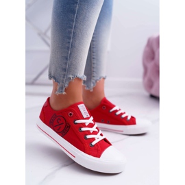 Women's Sneakers Cross Jeans Red DD2R4072 1