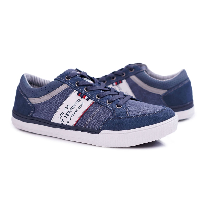 McBraun Men's Sport Shoes Federico Navy Blue 1 McBraun Men's Sport Shoes Federico Navy Blue 1