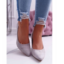 Women's Pumps Sergio Leone PB139 Gray Felice grey 2 Women's Pumps Sergio Leone PB139 Gray Felice grey 2