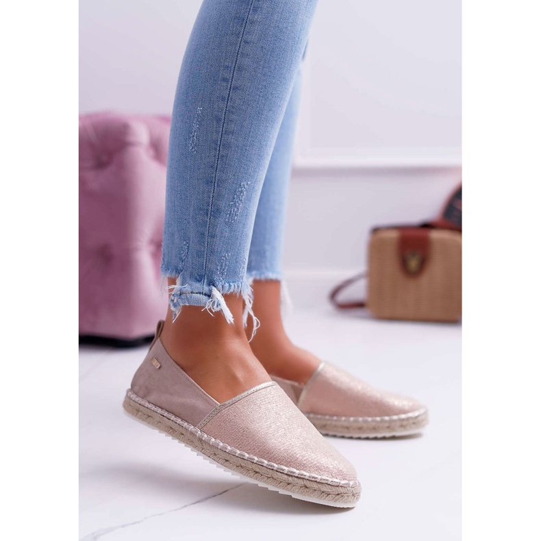 Women's Espadrilles Big Star, Braided Sole Beige DD274769 1