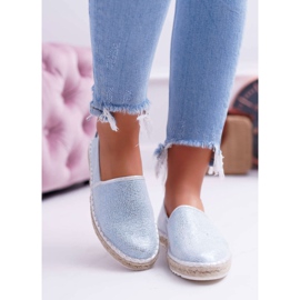 Women's Espadrilles Big Star Braided Sole Blue DD274767 1