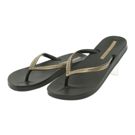 Ipanema 82763 black flip-flops yellow 2