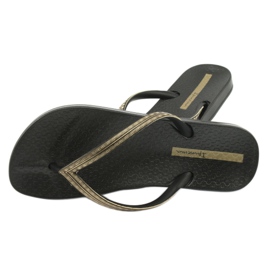 Ipanema 82763 black flip-flops yellow 3