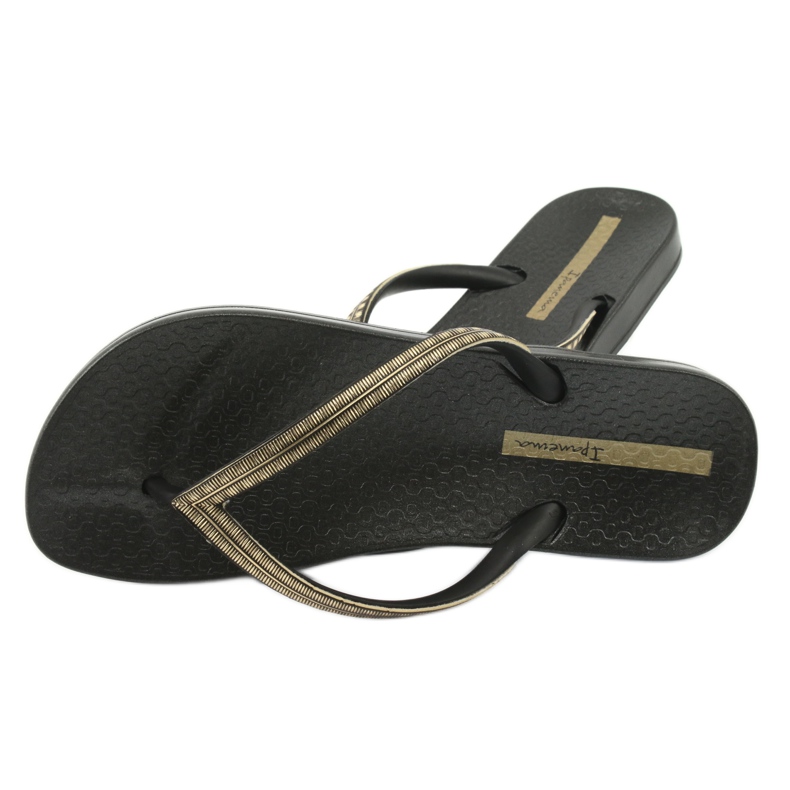 Ipanema 82763 black flip-flops yellow 3