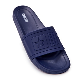 Men's Slippers Big Star Rubber Navy Blue DD174688 2 Men's Slippers Big Star Rubber Navy Blue DD174688 2