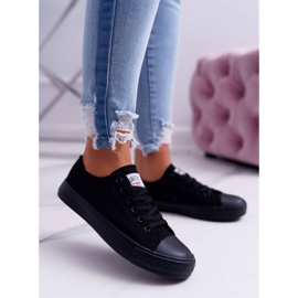 Smith's Black Women's Low Sneakers 1 Smith's Black Women's Low Sneakers 1