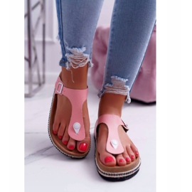 Women's Pink Flip-flops Big Star DD274133 2 Women's Pink Flip-flops Big Star DD274133 2