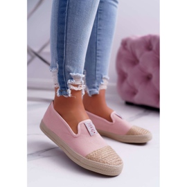 Women's Espadrilles Cross Jeans Pink DD2R4048 1 Women's Espadrilles Cross Jeans Pink DD2R4048 1