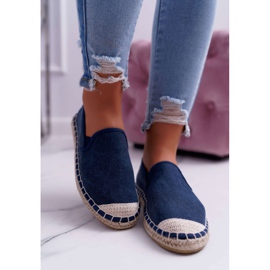 Women's Espadrilles Cross Jeans Navy Blue DD2R4108 2