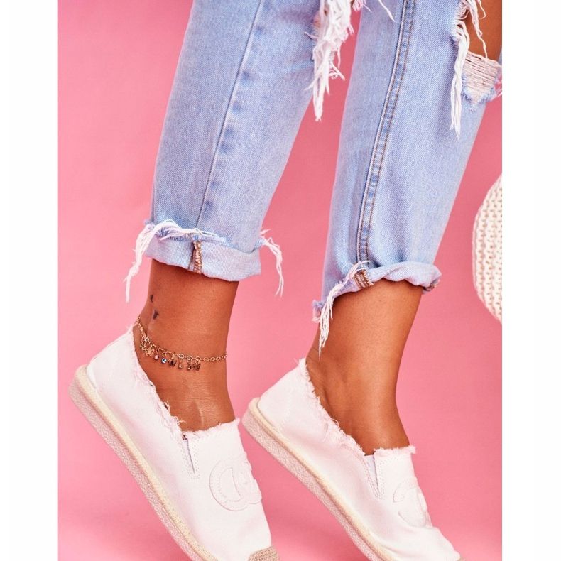 PS1 Women's Espadrilles White Flaure 1