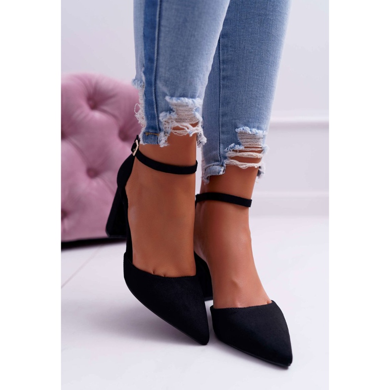 FRBS Women's Pumps On A Heel Black Grette 2