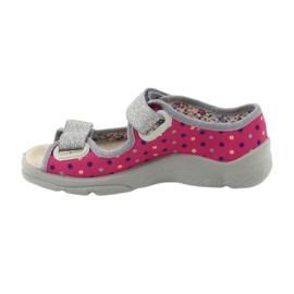 Befado children's shoes 869X138 pink grey 2