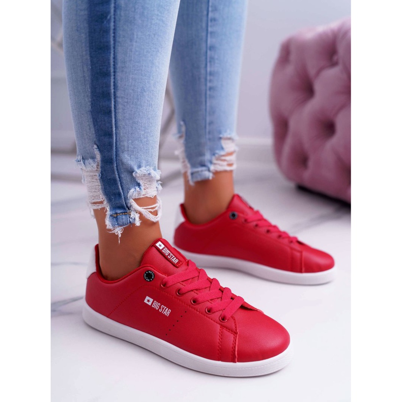 Women's Sneakers Big Star Red DD274220 2