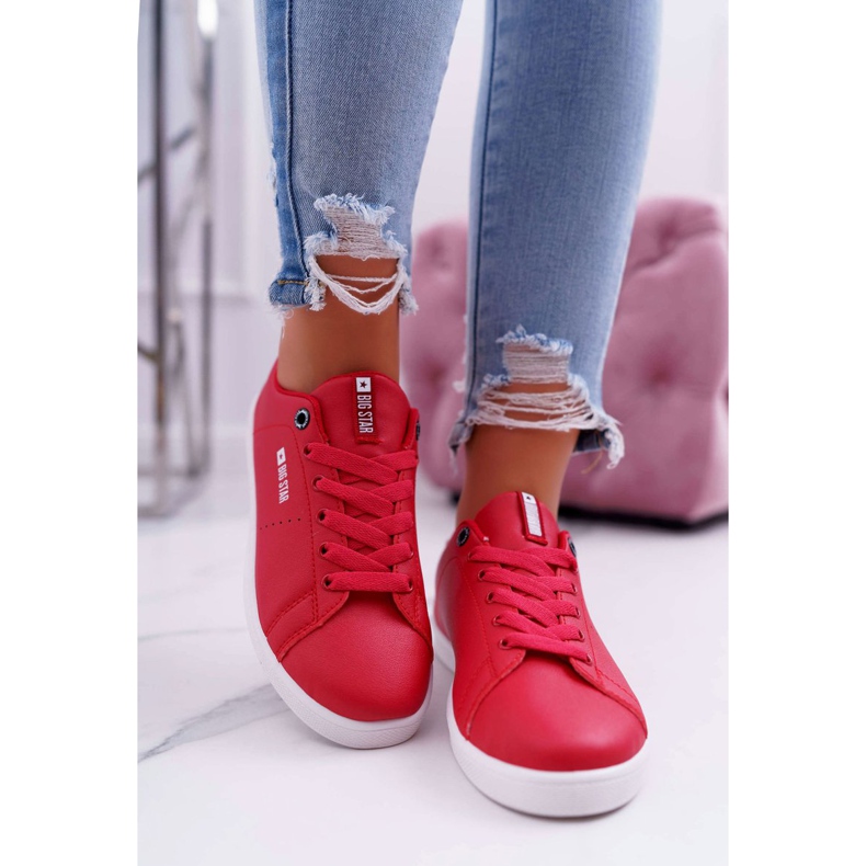 Women's Sneakers Big Star Red DD274220 1