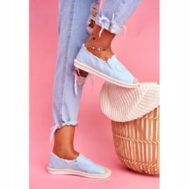 PS1 Flaure Women's Blue Espadrilles 2