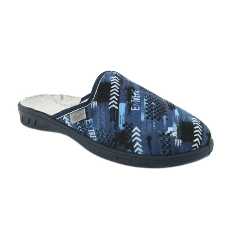 Befado colored children's shoes 707Y402 black navy blue blue 1